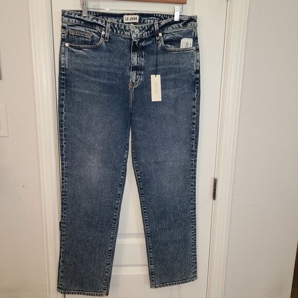 Le Jean stevie  Mid Rise boyfriend Jeans size 32 - Picture 1 of 9